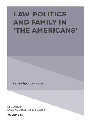 cover image of Law, Politics and Family in 'The Americans'